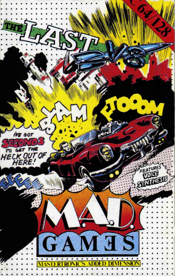 Last V8 box art for Commodore 64